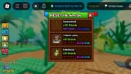 Ocean Event shop (Image via Roblox)